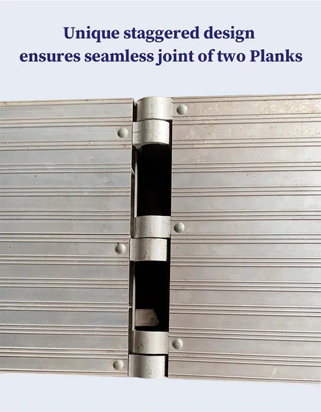 North America Standard 7′ L Aluminum Walkboard Aluminum Plank for Frame Scaffold
