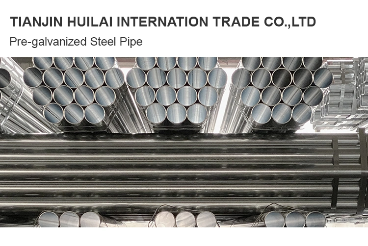Galvanized Carbon Mild Steel Pipe for Scaffolding Greenhouse with Low Price