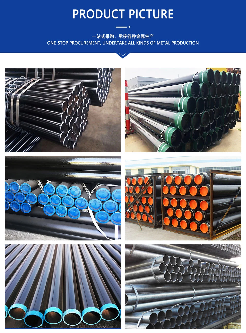 High Quality A53 Grb Carbon Steel Pipe Sch40 Ss330 Sm400A E275A S235jr Seamless ASTM A106b Steel Pipe Seamless 40cr