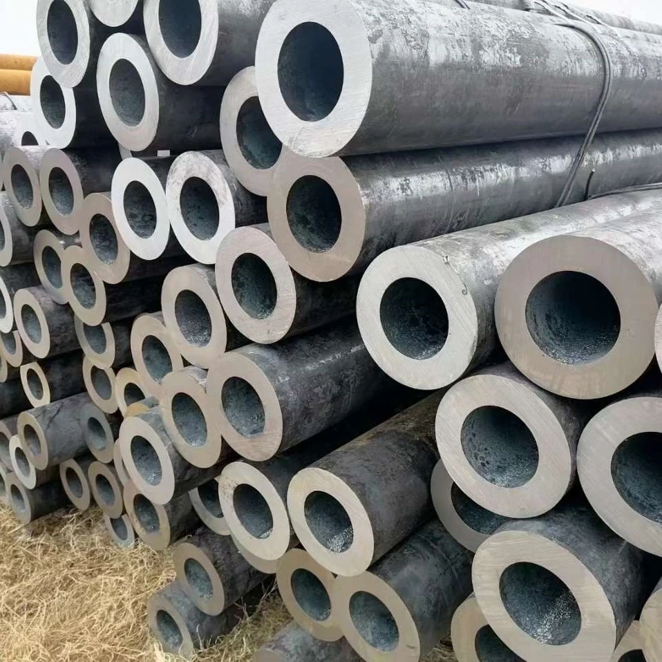 Q235 A53 Carbon Steel Seamless Pipe Seamless Steel Tube ERW Steel Tube ASTM API 5L ERW Steel Pipe High Quality Custom High Strength